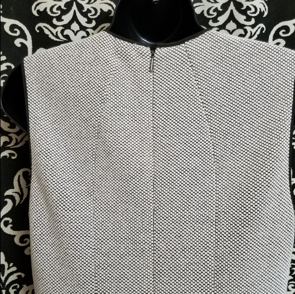 REBECCA TAYLOR SLEEVELESS DRESS SIZE 8 MINIMALIST CAREER NEUTRAL - Picture 7 of 8